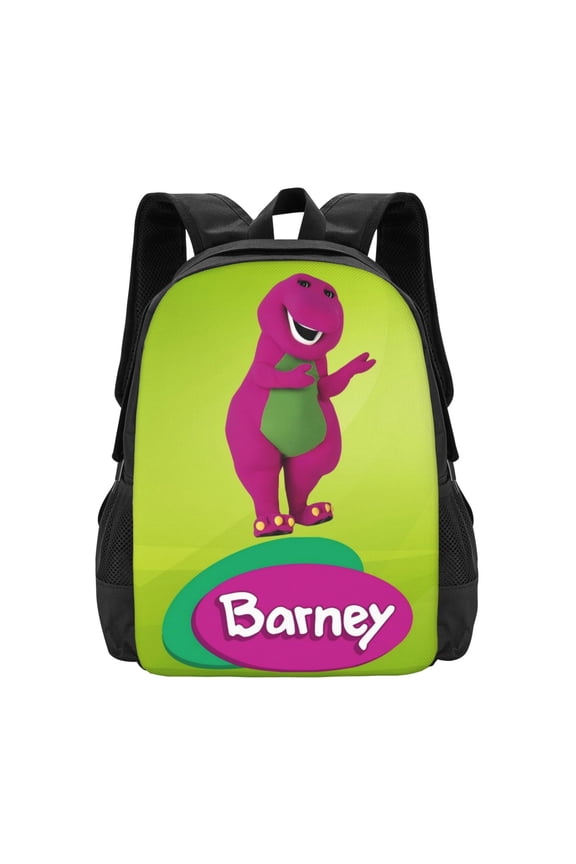 Barney Backpack Aesthetic College Bookbags Laptop Travel Backpacks Work Large Capacity Adult Bags