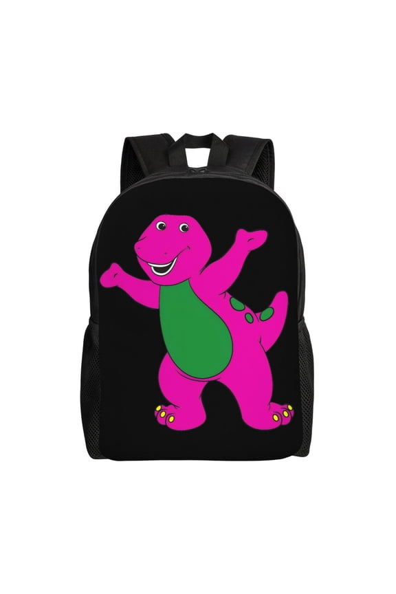 Barney Backpack Casual Daypack Large Capacity Travel Work College Back Pack Novelty Backpacks Laptop Bag