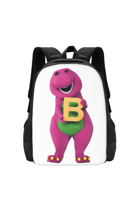 Barney Backpack Unisex College Bookbags Laptop Travel Backpacks Business Large Capacity Adult Bags