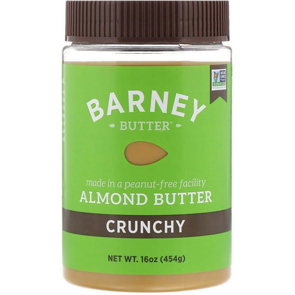 Barney Butter, Almond Butter, Crunchy, 16 oz(pack of 3)
