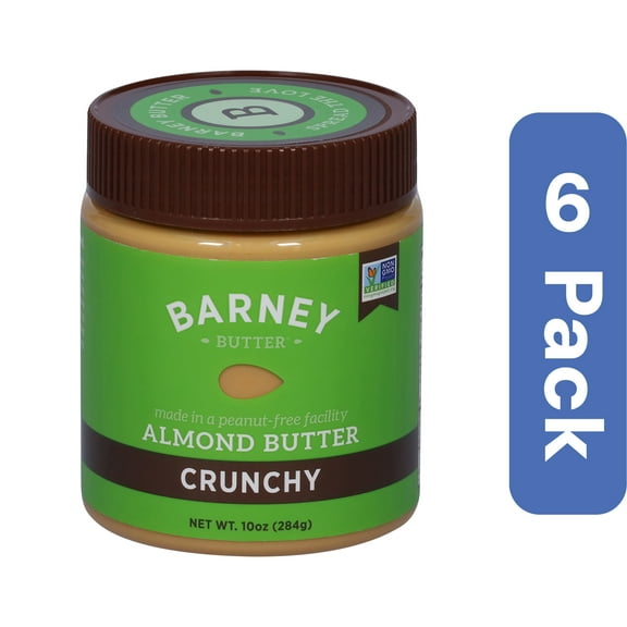 Barney Butter Crunchy Almond Butter 10 oz (Pack Of 6)