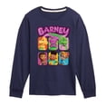 thumbnail image 1 of Barney - Cgi Grid Boys' Long Sleeve Graphic T-Shirt, 1 of 4