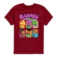 thumbnail image 1 of Barney - Cgi Grid - Youth Boys Short Sleeve Graphic T-Shirt, 1 of 3