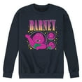 thumbnail image 1 of Barney - Character Grid - Men's Crew Fleece Sweatshirt, 1 of 4