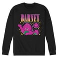 thumbnail image 1 of Barney - Character Grid - Men's Crew Fleece Sweatshirt, 1 of 4
