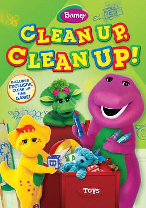 Barney: Clean Up, Clean Up! (DVD) - image 1 of 2