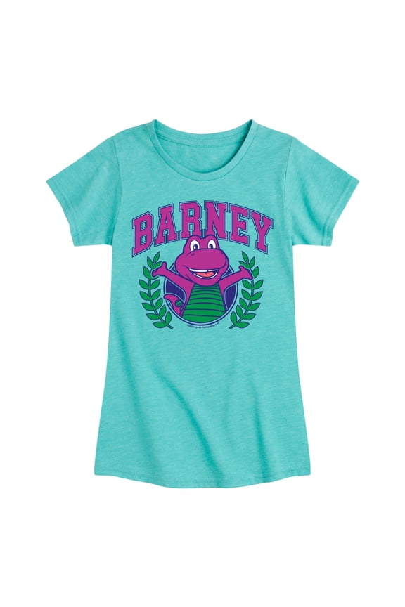 - Collegiate - Youth Girls Fitted Short Sleeve T-Shirt