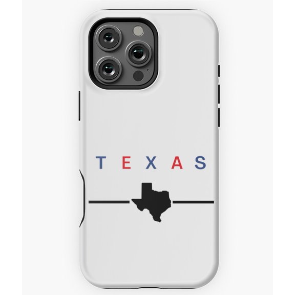 Pure Texan State Pride Phone Case for iPhone 16 15 14 13 12 11 Pro Max