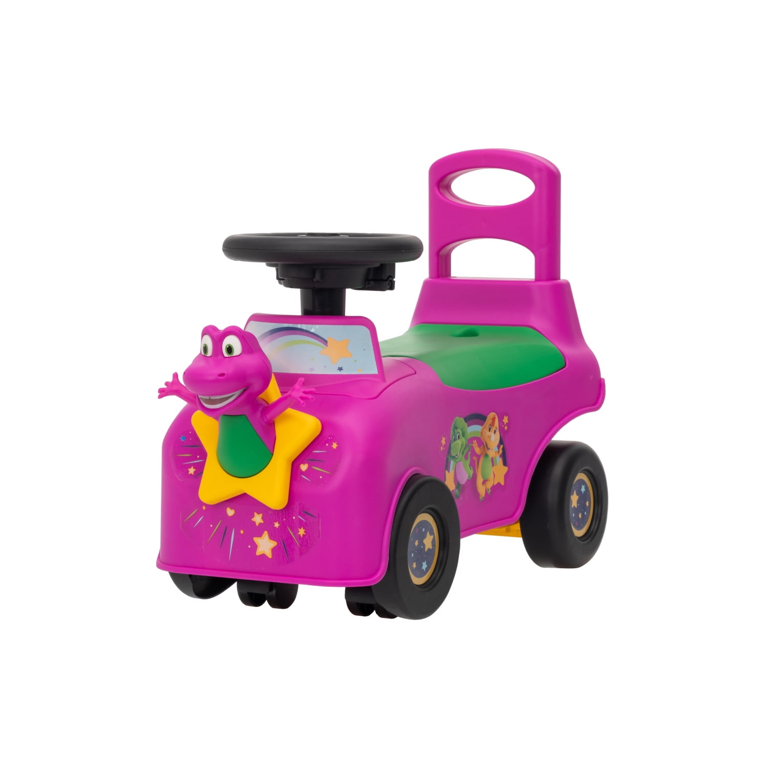 Barney Foot to Floor Kids Ride on Car, For Kids, Barney