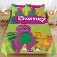 thumbnail image 1 of Barney And Friends Kids 3 Piece Bedding Set, Super Soft Printed Comforter Cover Sets with 1 Duvet Cover and 2 Pillowcase, Bedroom Decor Gifts for Boys Girls Teens Adult 79"x90", 1 of 8