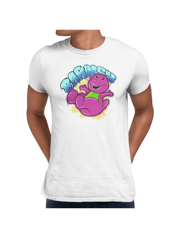 Graffiti Jump Men's T Shirt (White, S-XXXL)