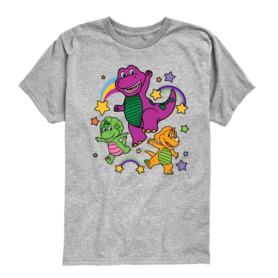 Barney - Group - Youth Boys Short Sleeve Graphic T-Shirt