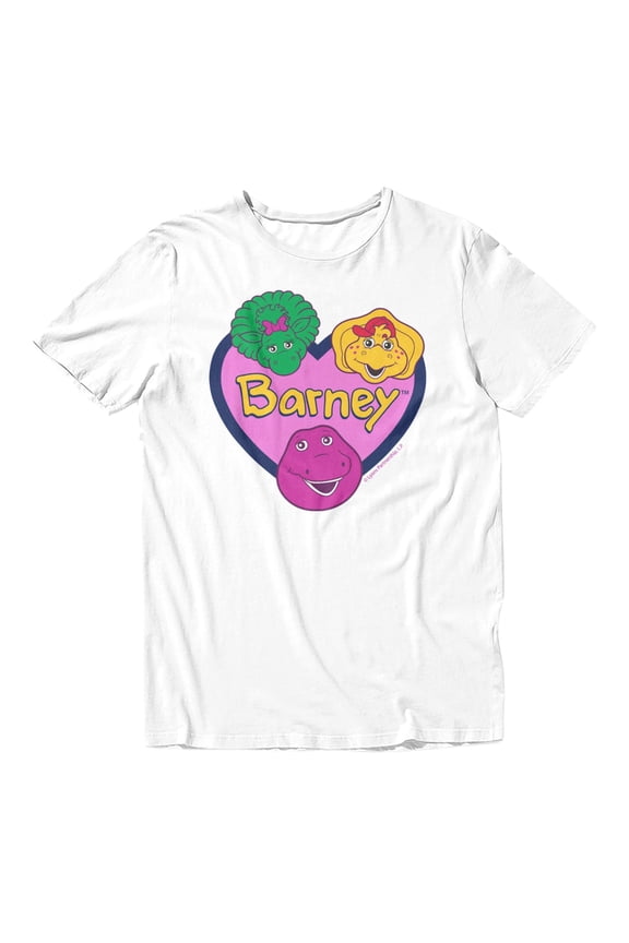 Heart Trio Baby Bop And Bj Men's T Shirt (White, S-XXXL)