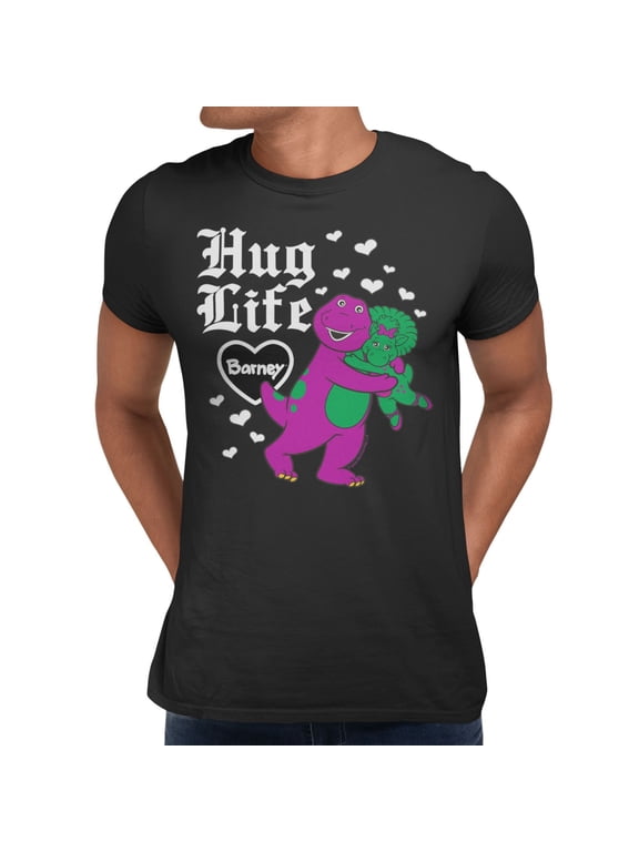 Hug Life And Hearts Men's T-Shirt (Black, S-XXXL)