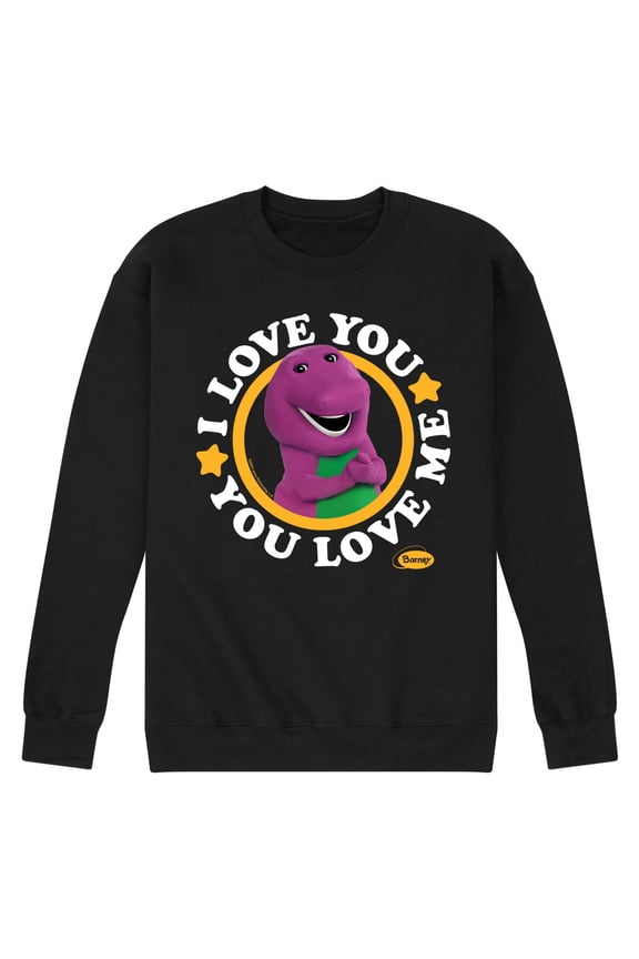 Barney - I Love You You Love Me - Men's Crew Fleece Sweatshirt