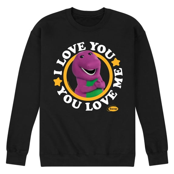 Barney - I Love You You Love Me - Men's Crew Fleece Sweatshirt