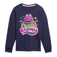 thumbnail image 1 of Barney - Logo - Youth Boys Long Sleeve Graphic T-Shirt, 1 of 4