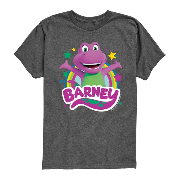 Barney - Logo - Youth Boys Short Sleeve Graphic T-Shirt
