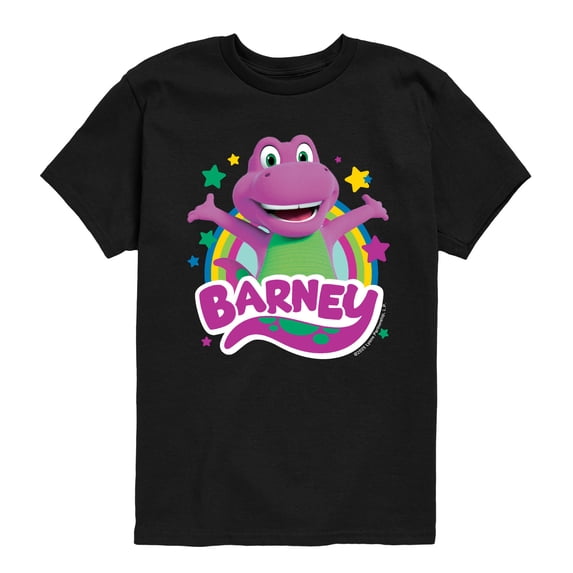 Barney - Logo - Youth Boys Short Sleeve Graphic T-Shirt