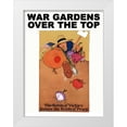 thumbnail image 1 of Barney, Maginel Wright Enright 19x24 White Modern Wood Framed Museum Art Print Titled - War Gardens Over The Top, 1 of 4