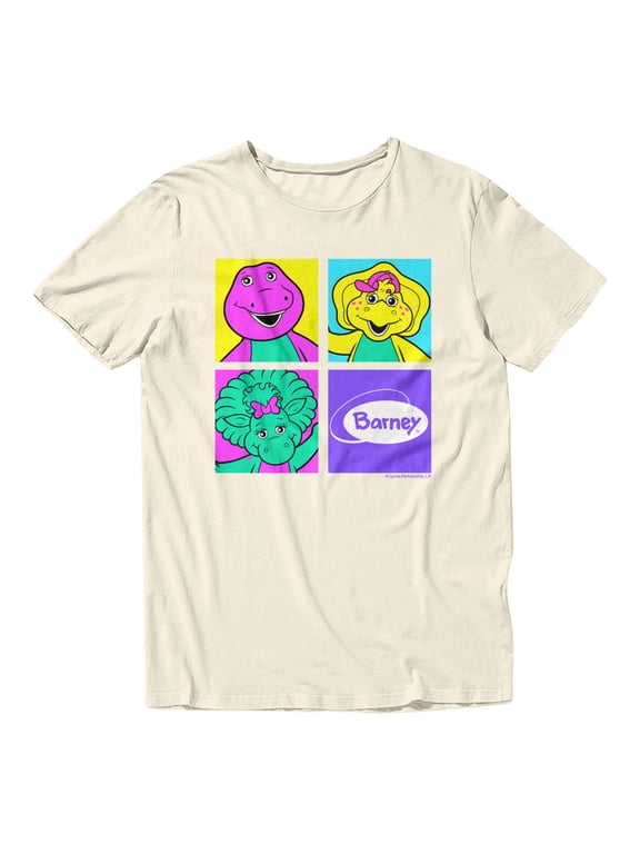 Men's 4 Square Bj Baby Bop T-Shirt (Natural, S-XXXL)