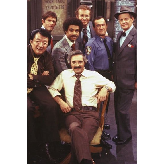 Barney Miller 24x36 Poster Hal Linden and the Guys in Squad Room