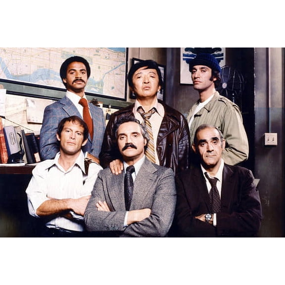 Barney Miller Hal Linden & Cast 24x36 Poster