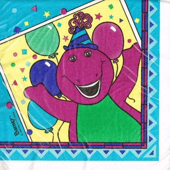 Barney & Pals Vintage Lunch Napkins (16ct)