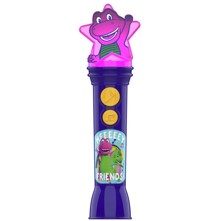 Barney Sing Along Microphone, Includes Built-in Music and Lights