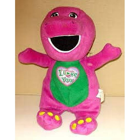 Barney Singing I Love You Barney 10" Plush by Lyons