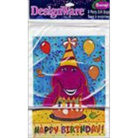 Barney Vintage 2000 Favor Bags (8ct)