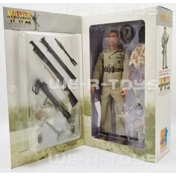 Barney WWII USMC Bunker Buster 4th Marine Division Bazookaman Iwo Jima 1945