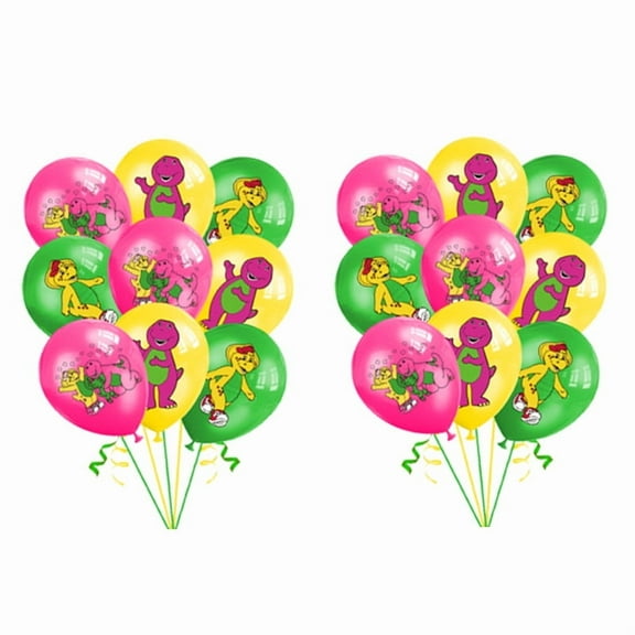 Barney and Friends Balloons Party Supplies Birthday Favors Decorations Decor Kit Latex