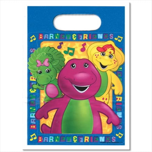Barney and Friends Party Gift Bags (8ct)