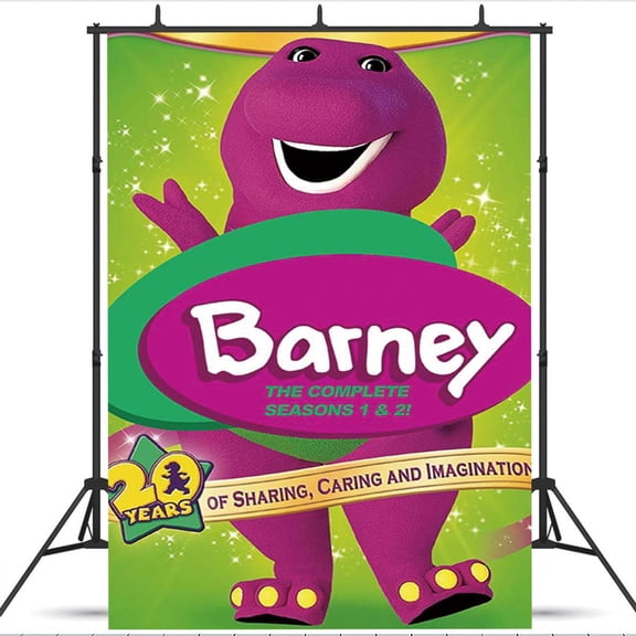 Barney and Friends school Poster Wall Decor Birthday Banner Backdrop Background Party Supplies Taspestry