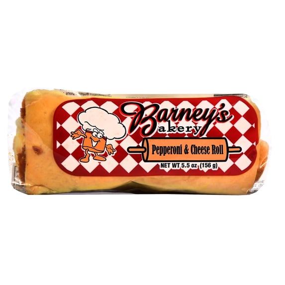 Barney's Bakery Pepperoni & Cheese Roll, 5.5 oz