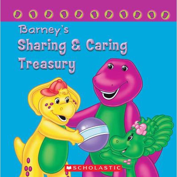 Pre-Owned Barney's Sharing And Caring Treasury by Scholastic (Hardcover), Kids & Family, English