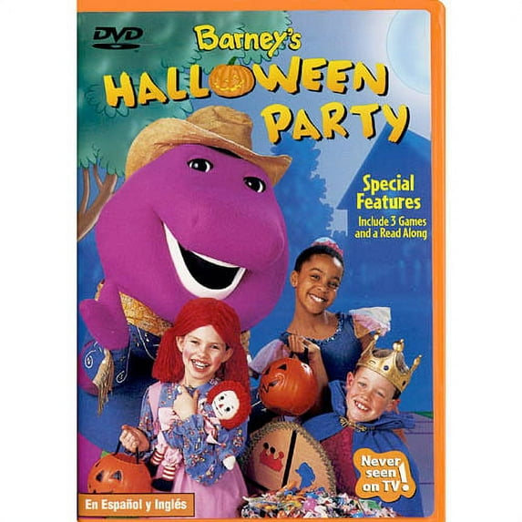 Barney's The Halloween Party (DVD, 2003) NEW