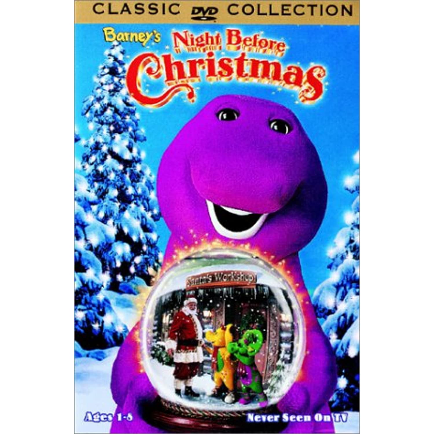 Barney Night Christmas Dvd