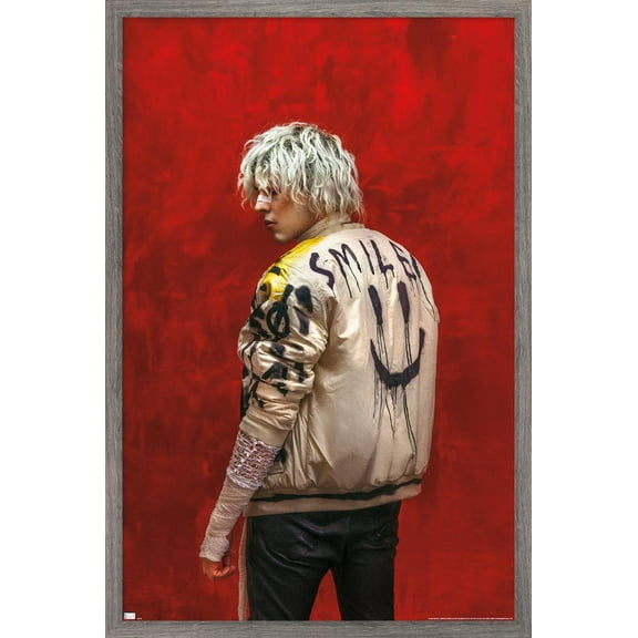 Barns Courtney - Smile Wall Poster, 22.375" x 34" Framed