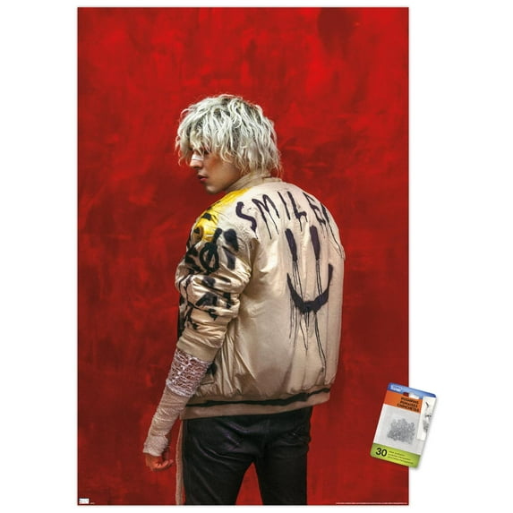 Barns Courtney - Smile Wall Poster with Pushpins, 22.375" x 34"