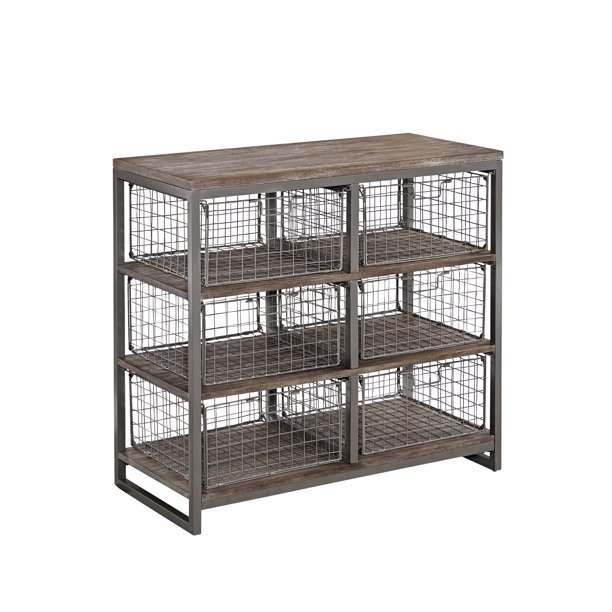 Barnside Metro Wire Basket Chest