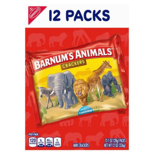 Barnum's Crackers Animals Mini - 12 Pack 12 oz