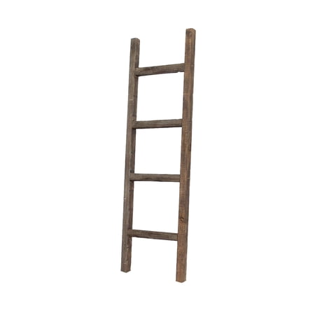 Barnwood Quilt Racks & Blanket Holders 4ft Espresso Wood Brown
