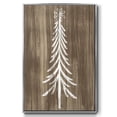 thumbnail image 1 of Barnwood Wonderland IX - Framed Gallery Wrapped Holiday Canvas - 17 x 25 - Silver Frame, 1 of 8