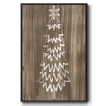 thumbnail image 1 of Barnwood Wonderland VIII - Framed Gallery Wrapped Holiday Canvas - 25 x 37 - Black Frame, 1 of 8