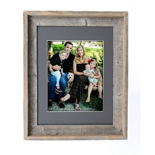 20x20 Square Black Autograph & Signature Picture Frame With White Heart  Opening Photo Mat for 8x8 Pictures Wooden Picture Frames - Birthday, Baby