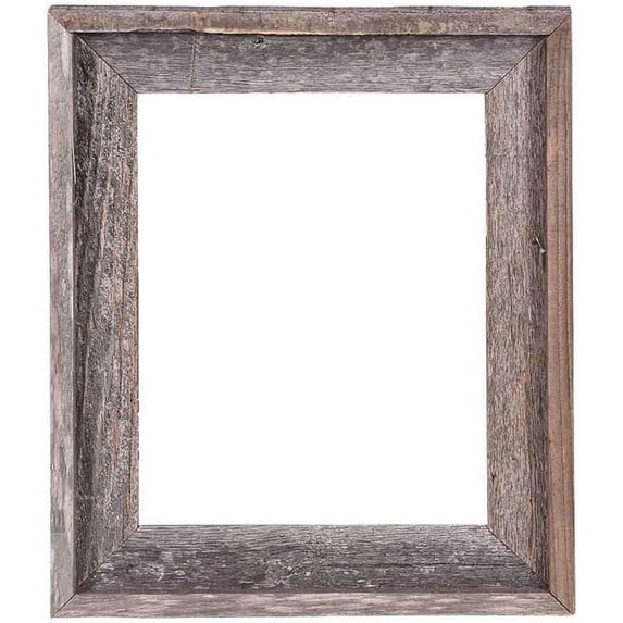 BarnwoodUSA Rustic Farmhouse Signature 5" x 7" Weathered Gray Open Frame (Frame Only)