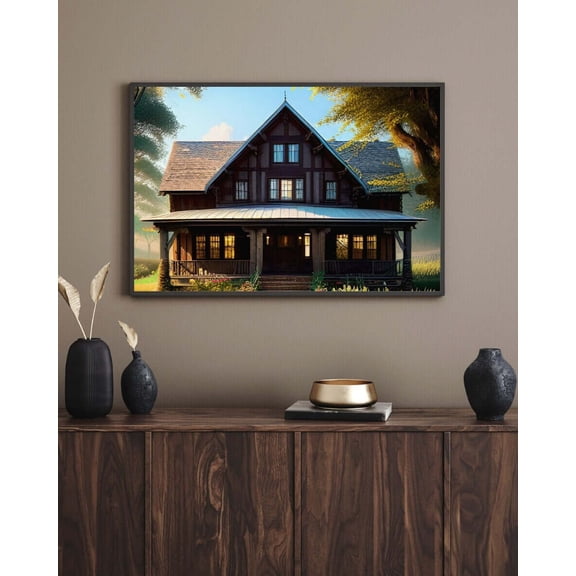 Barnyard Beauty - Farm House Canvas Art