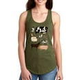 thumbnail image 1 of Barnyard Buds I. Racerback Tank Women -Victoria Borges Designs, Female Large, 1 of 4